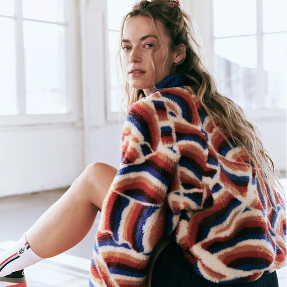 Free People | FP Movement | Hit The Slopes Printed Pullover | Sold Out Color/Sz - Picture 2 of 3